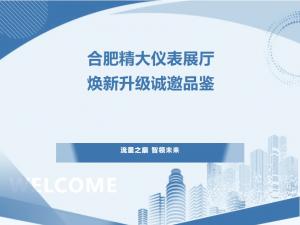 流量之巔，智領(lǐng)未來(lái)——合肥精大儀表展廳煥新升級(jí)，誠(chéng)邀品鑒